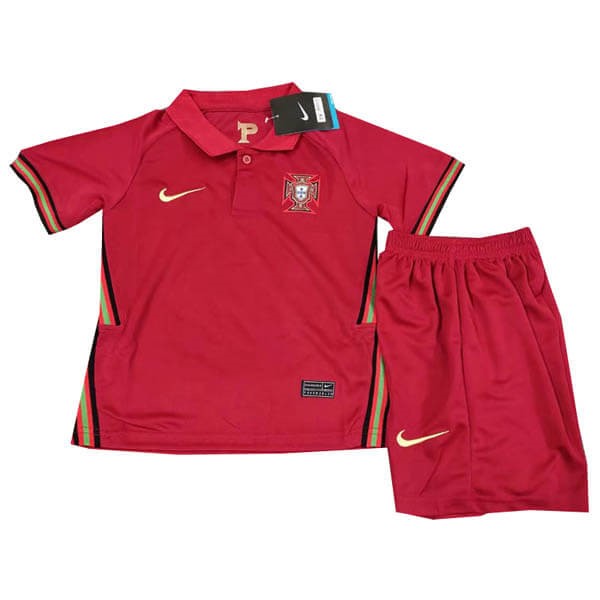 Maillot Football Portugal Domicile Enfant 2020 Rouge
